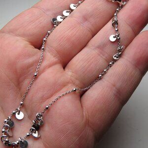 *925 Sterling Silver Multi charm Anklet Bracelet